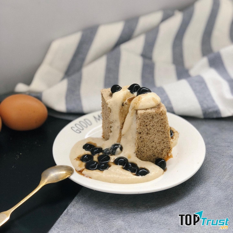 Bánh trà sữa tại tiệm Bánh của Meraki