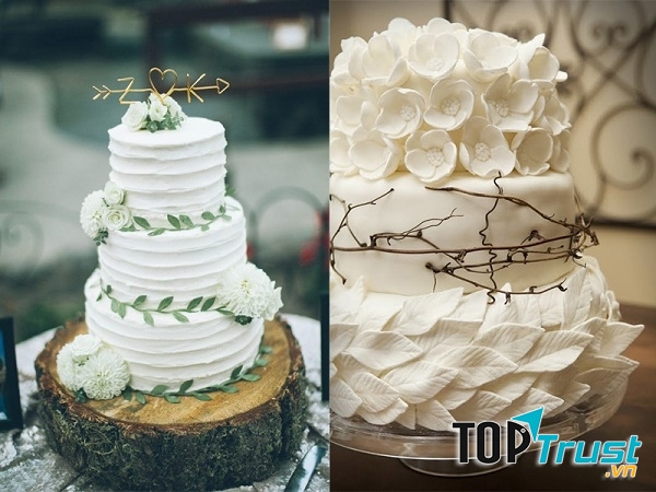 Đơn giản, tinh tế nhưng không kém phần quyến rũ, bạn có muốn tổ chức một buổi dạ tiệc cùng mẫu bánh này không?