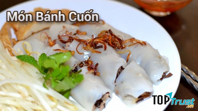Bánh cuốn Nha Trang.