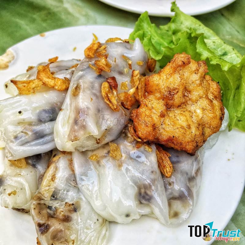 Bánh cuốn chả mực