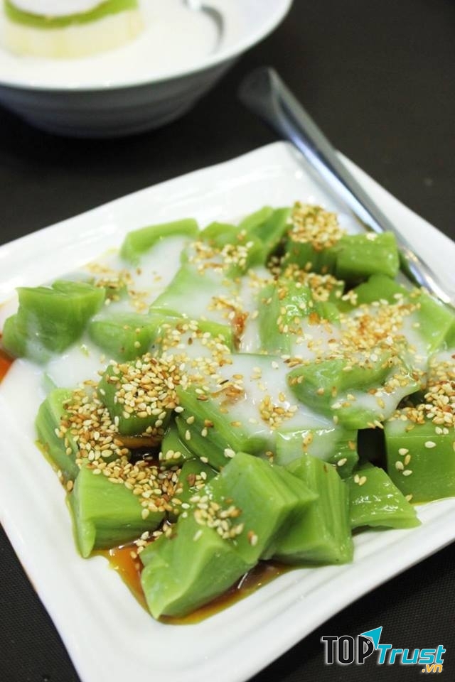 Bánh đúc lá dứa