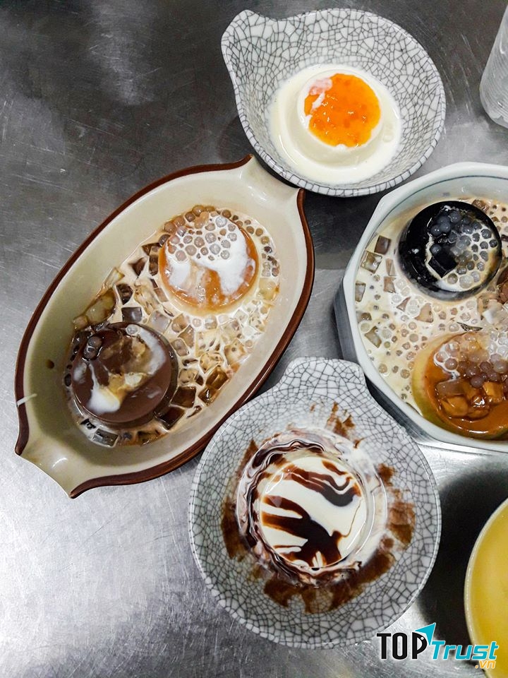 Chiếc thuyền Bánh Flan thật hấp dẫn