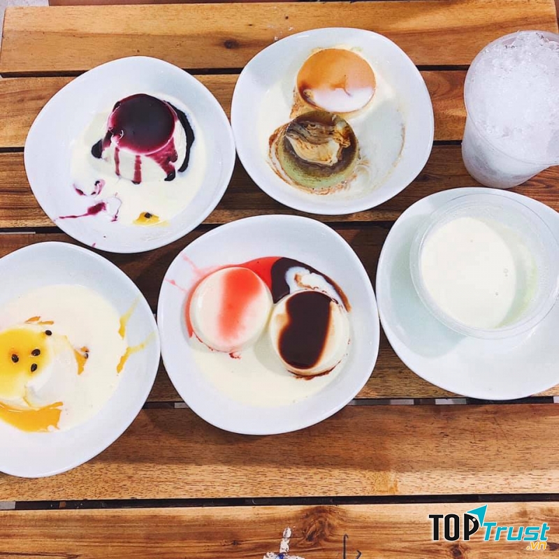 Menu của quán Ngọc Nga rất đa dạng