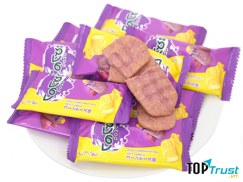 Bánh gạo vị phô mai bắp khoai lang Dozo