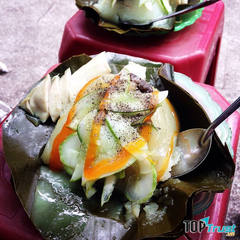 Bánh giò Bến Hiệp tuy mộc mạc, chân phương nhưng hương vị lại rất thơm ngon