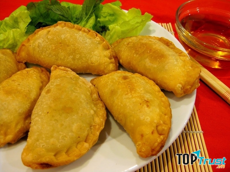Bánh gối hương vị hấp dẫn.