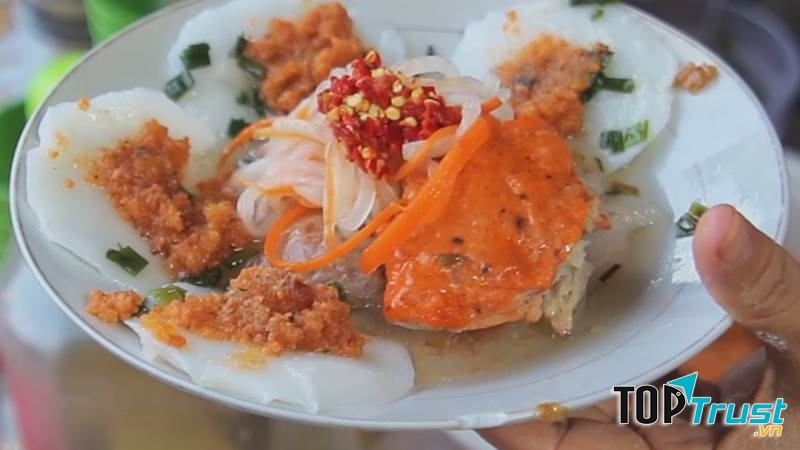Món bánh với hương vị đặc trưng hấp dẫn