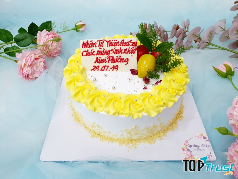 Bánh kem bắp của Dương Kim Xuân