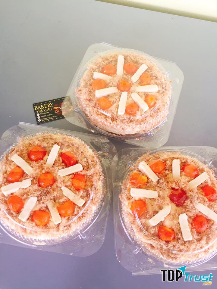 Những chiếc bánh được đóng hộp cẩn thận, sạch sẽ