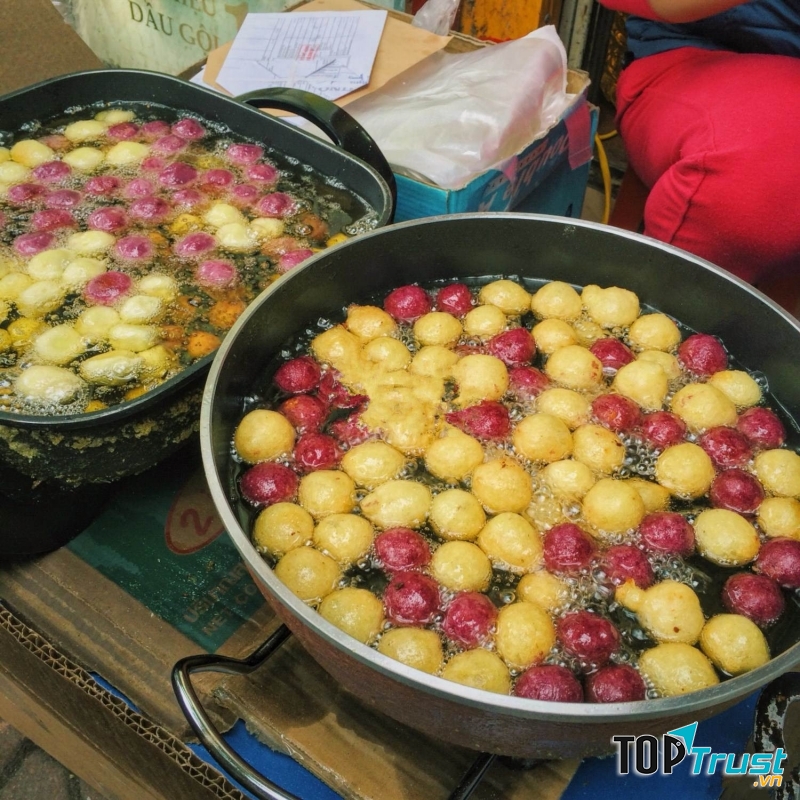 Bánh khoai viên chiên Quỳnh Mai