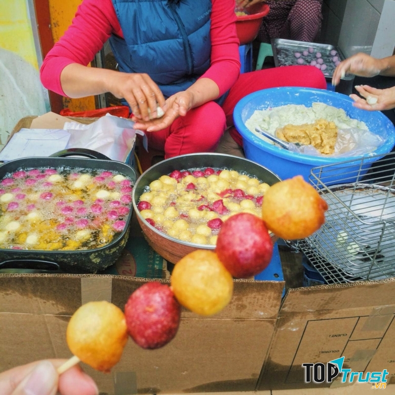 Bánh khoai viên chiên Quỳnh Mai