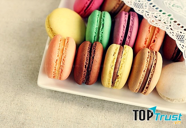 Macaron - đầy hương vị và sắc màu