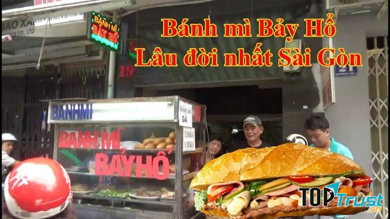 Bánh mì Bảy Hổ 23 Huỳnh Khương Ninh, Quận 1