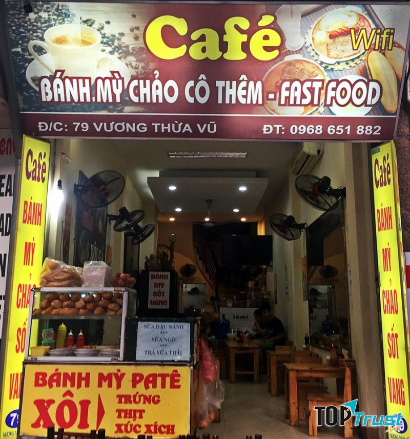 Quán bánh mì Cô Thêm