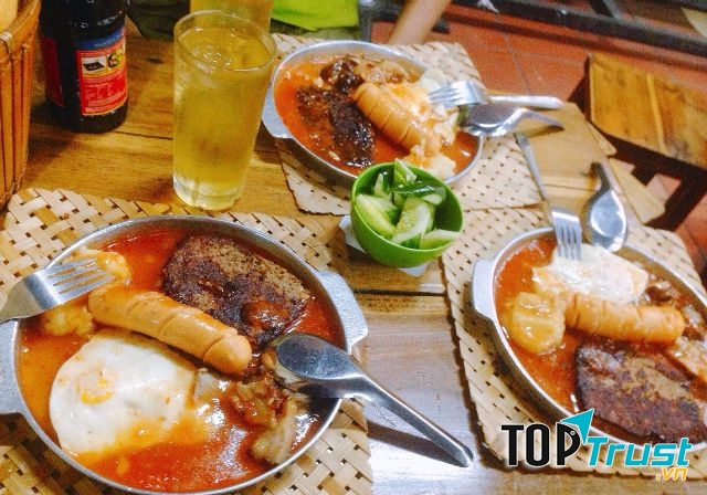 Món bánh mì với vị ngon ấn tượng