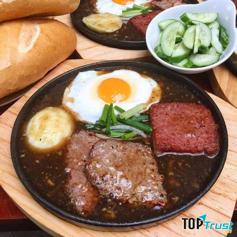 Bánh mì chảo Mario