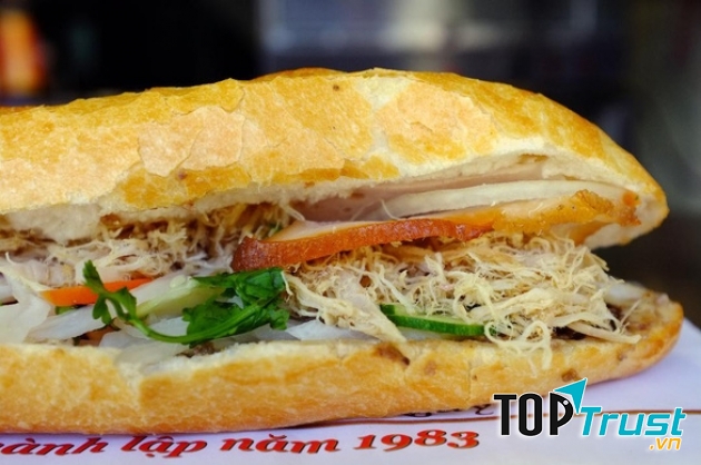 Bánh mì kẹp Lý Sơn