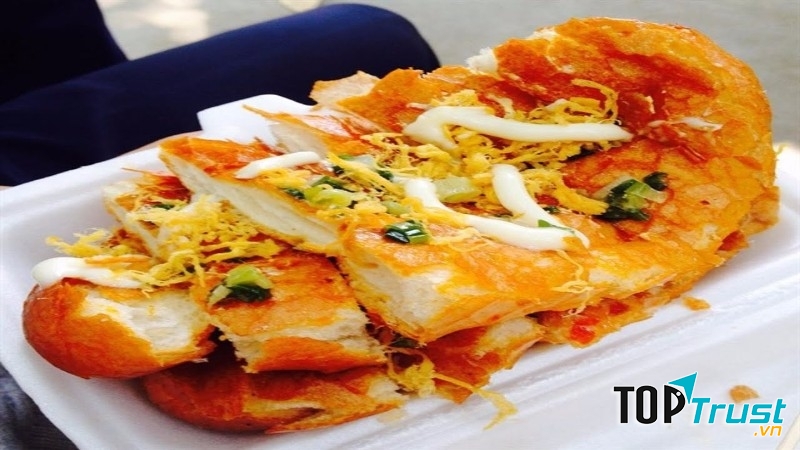 Bánh mì nướng muối ớt