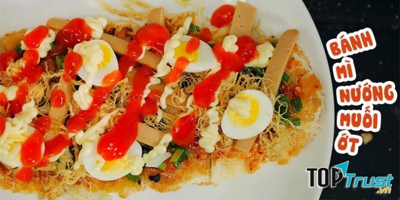 Bánh mì nướng muối ớt