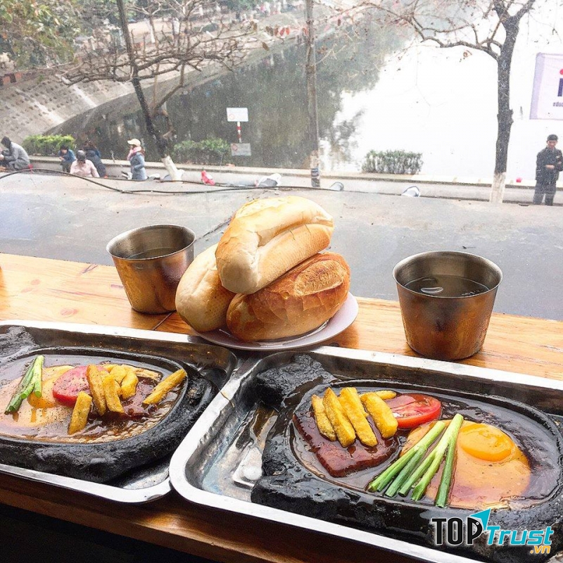 Bánh mì chảo Ô Long