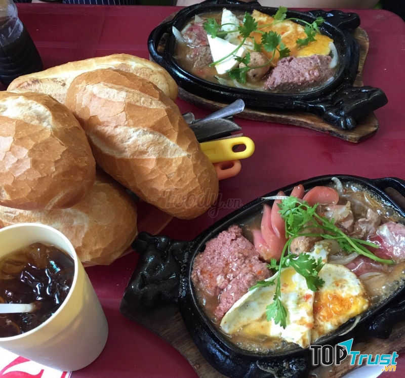Bánh mì chảo Ông Già