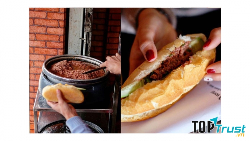 Bánh mì pate Chả Cá