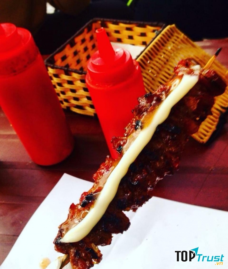 Xiên thịt nướng