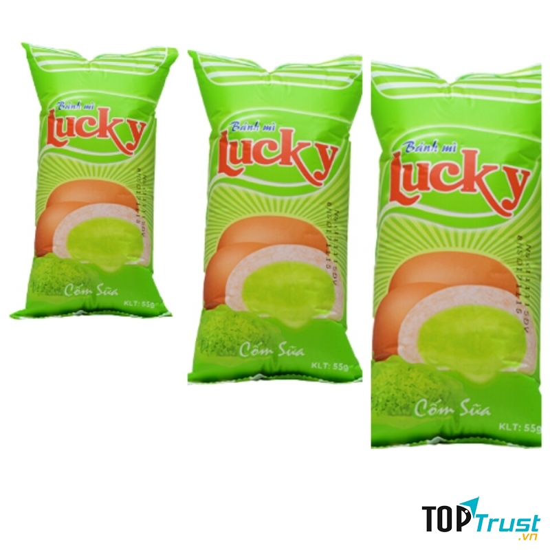 Bao bì bánh mì tươi Lucky