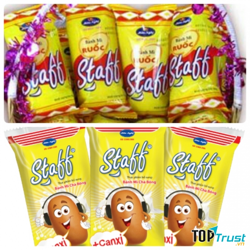 Bao bì bánh mì tươi Staff