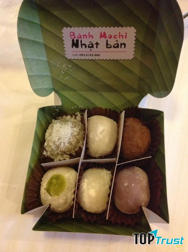 Bánh mochi Nhật Bản phố Trích Sài