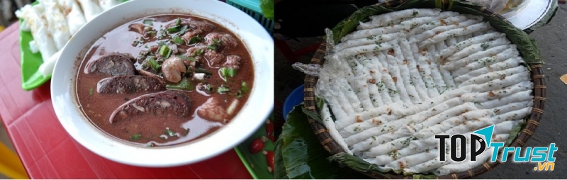 Bánh mướt xáo lòng, đặc sản Nghệ An