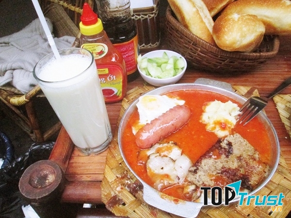 Bánh mỳ chảo Komi House