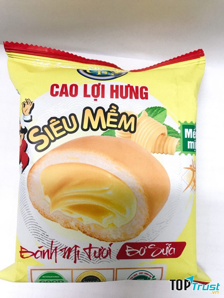 Bánh mì tươi bơ sữa 60g