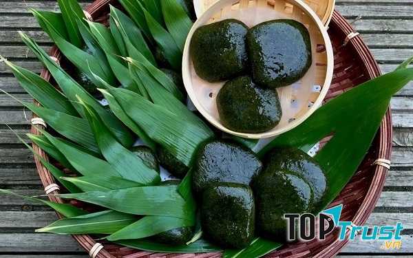 Bánh ngải dẻo thơm ngọt thanh