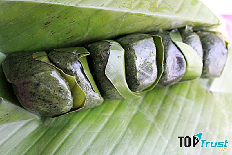 Bánh ngải của người Tày.