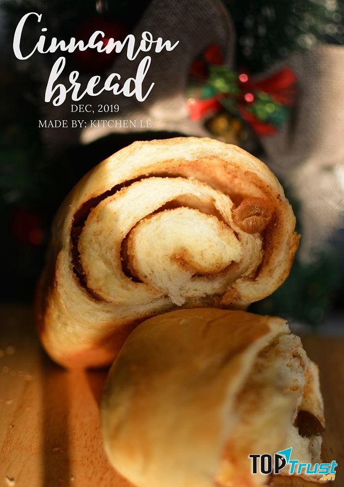 Bánh mỳ nho quế hấp dẫn!