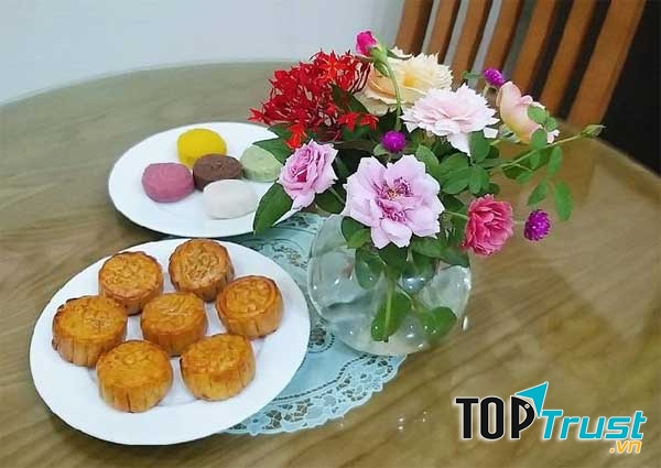 Bánh nướng trung thu nhân chay