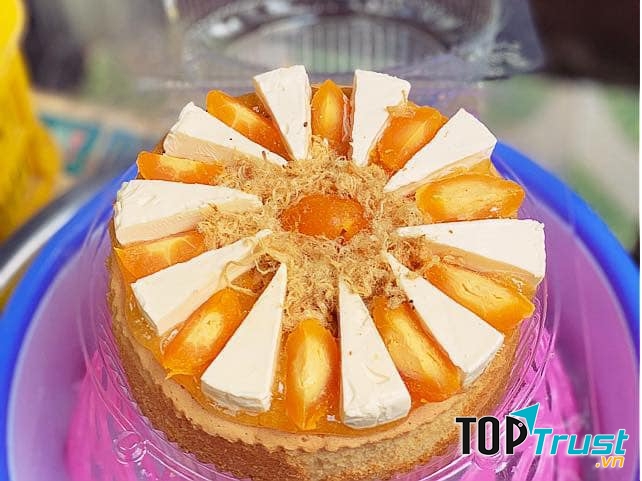 Bánh bông lan trứng muối với hình hài vô cùng đẹp
