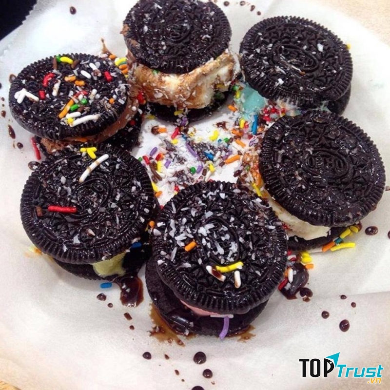 Bánh oreo kẹp kem