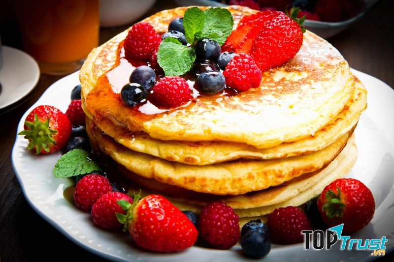 Bánh pancake. Nguồn internet