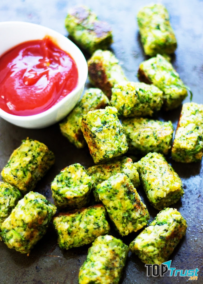 Bánh phô mai bông cải xanh