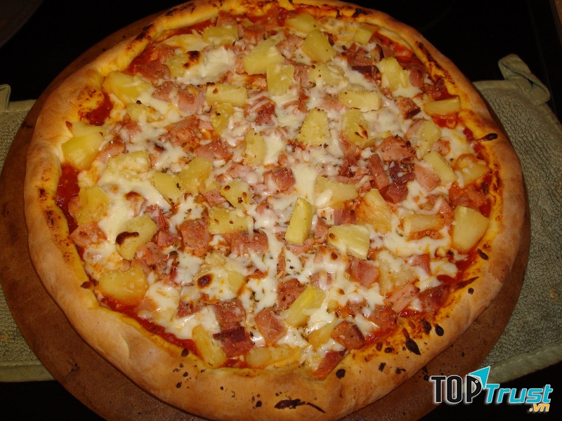 Bánh pizza bò