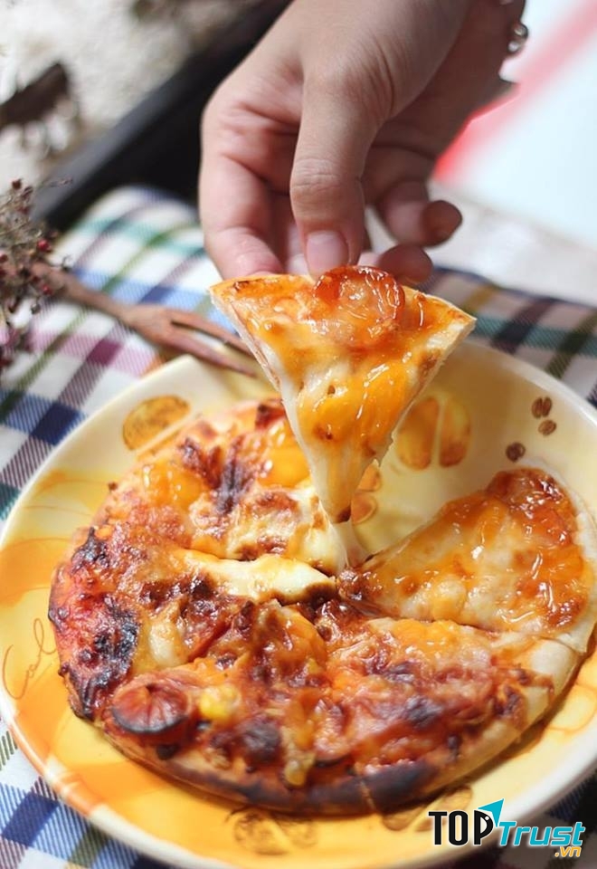 Bánh Pizza mini bò phô mai