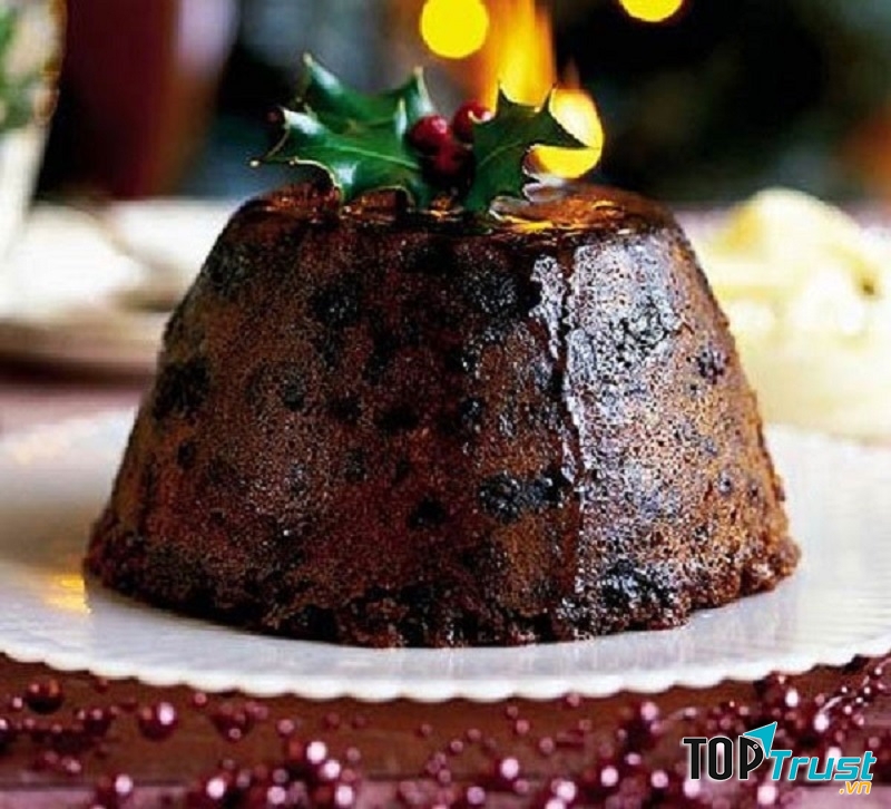 Bánh pudding Giáng Sinh