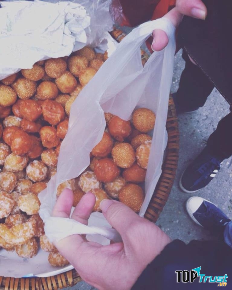 Bánh rán đường, mật tí hon