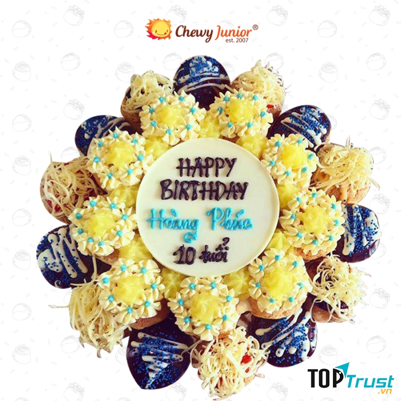 Bánh su theo chủ đề đa dạng