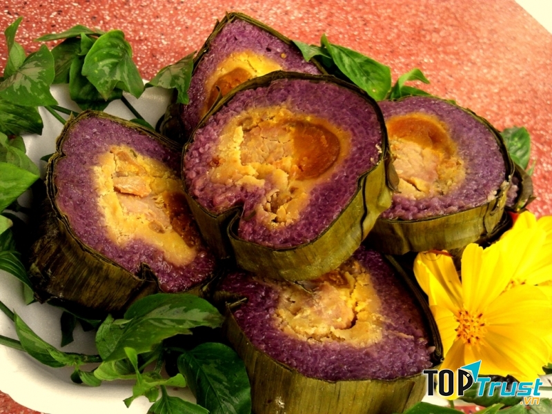 Bánh tét miền Nam.