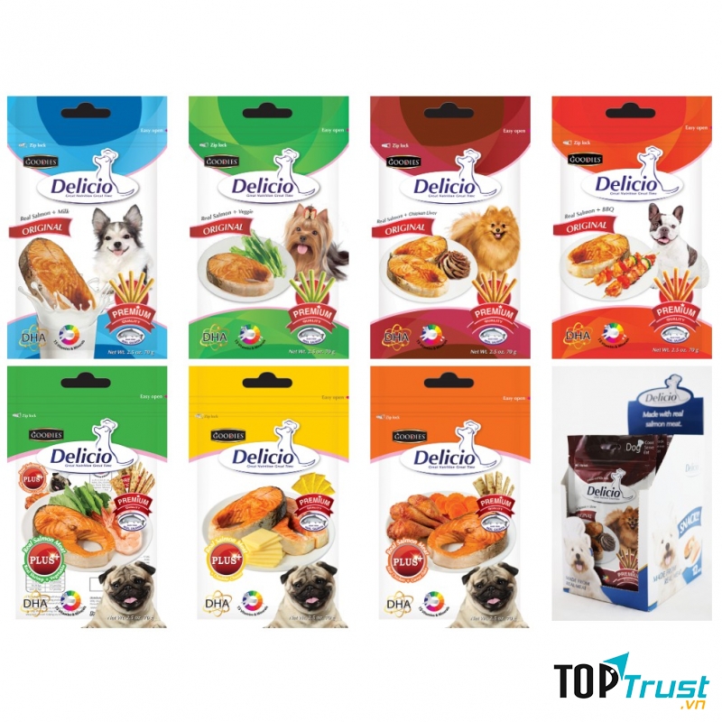 Bánh thưởng Goodies Snack Delicio
