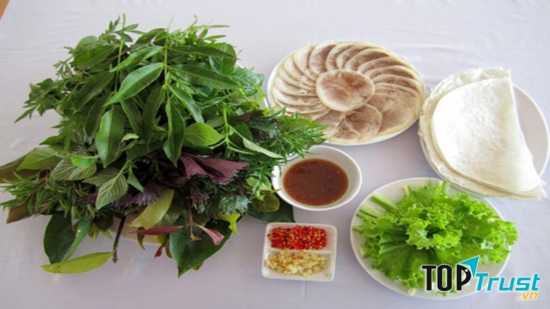 Bánh tráng cuốn Hoàng Ty