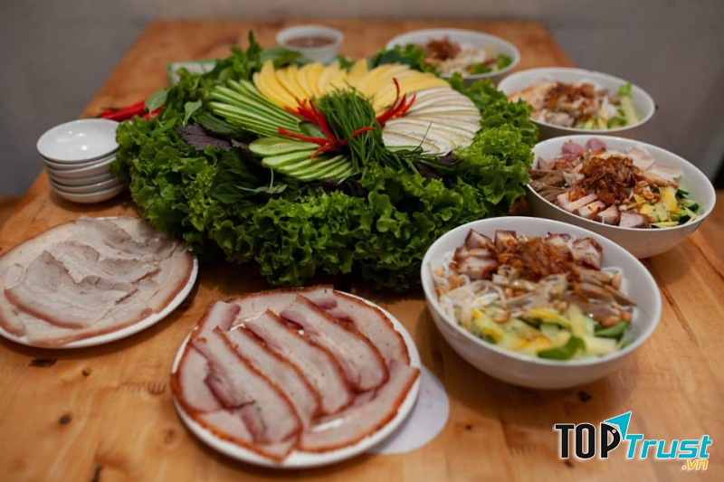 Bánh Tráng Cuốn Thịt Heo Vị Xưa - Quảng Ngãi